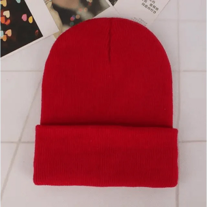 Slouchy Knit Beanie Hat | Unisex
