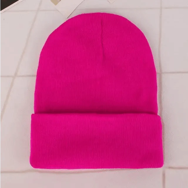 Slouchy Knit Beanie Hat | Unisex