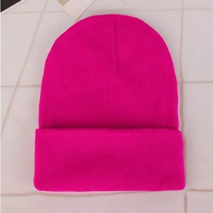 Slouchy Knit Beanie Hat | Unisex