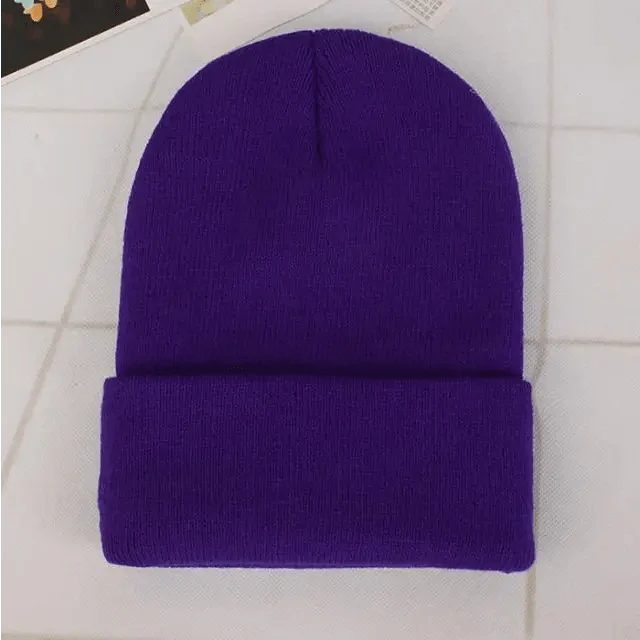 Slouchy Knit Beanie Hat | Unisex