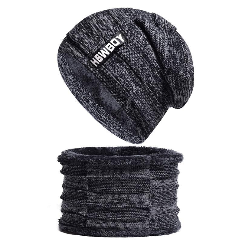 Winter Beanie Hat & Scarf Set | Unisex