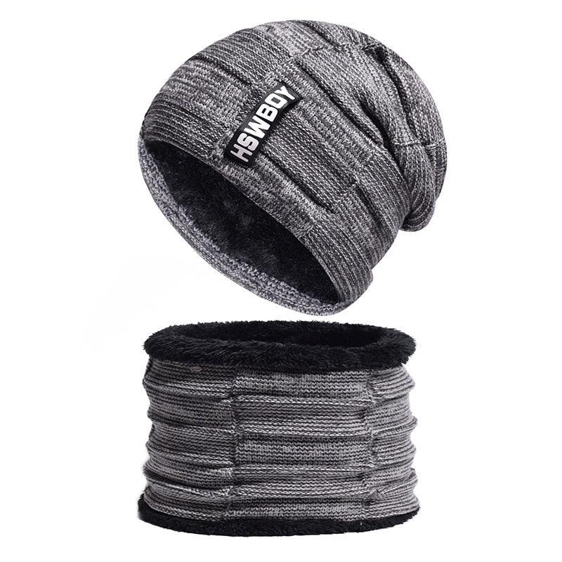 Winter Beanie Hat & Scarf Set | Unisex