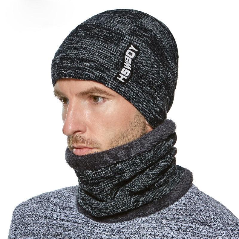 Winter Beanie Hat & Scarf Set | Unisex