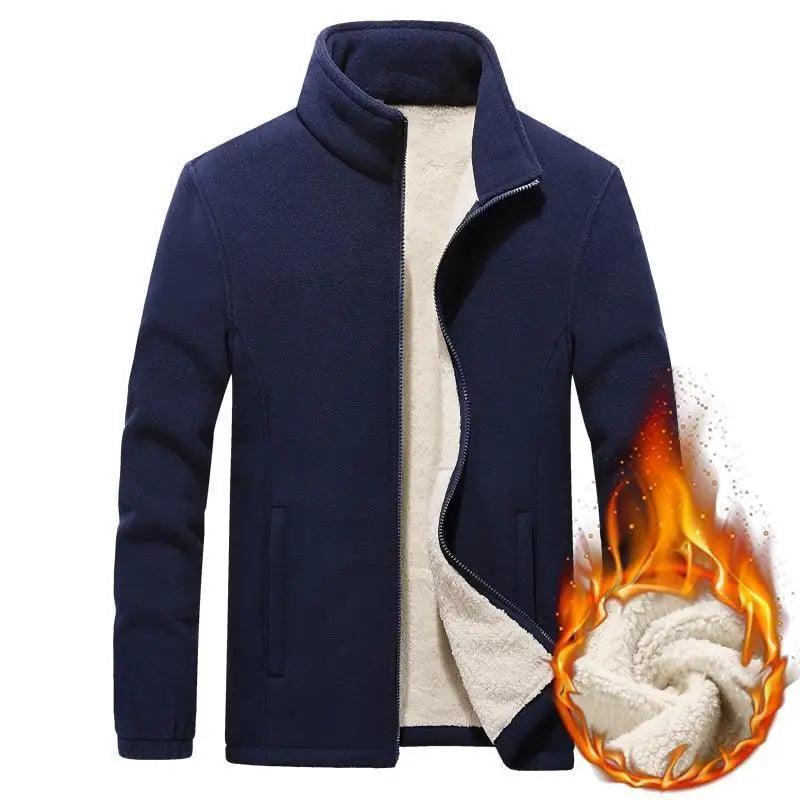 Thickened Fleece Zip Jacket