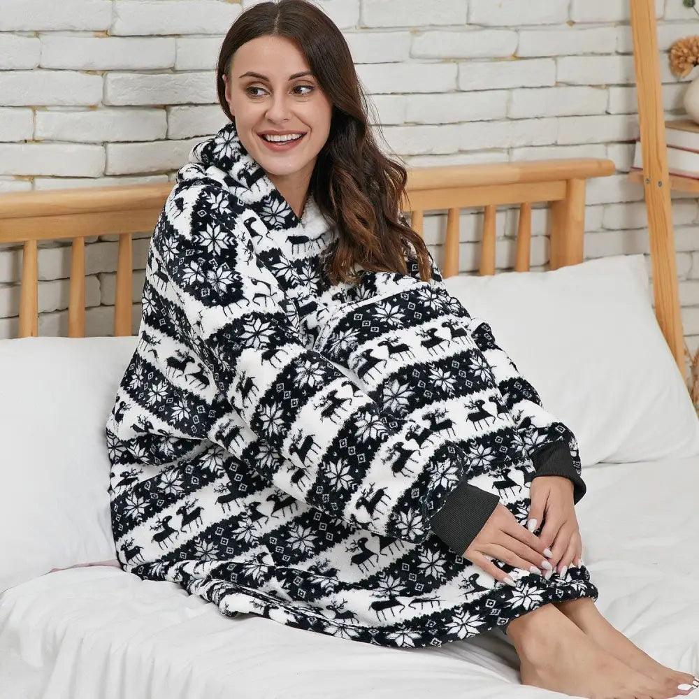Oversized Wearable Blanket Hoodie