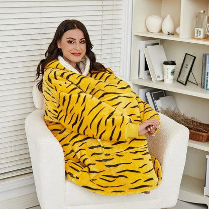 Oversized Wearable Blanket Hoodie