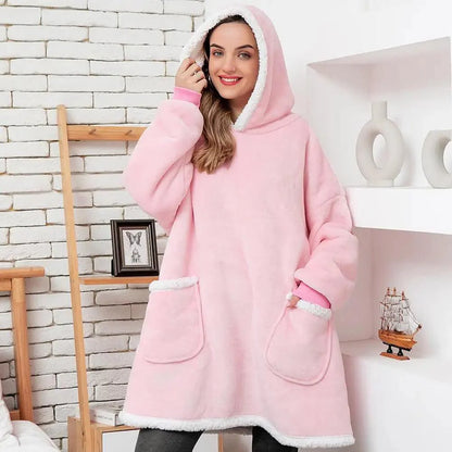 Oversized Wearable Blanket Hoodie
