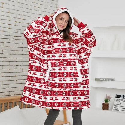 Oversized Wearable Blanket Hoodie