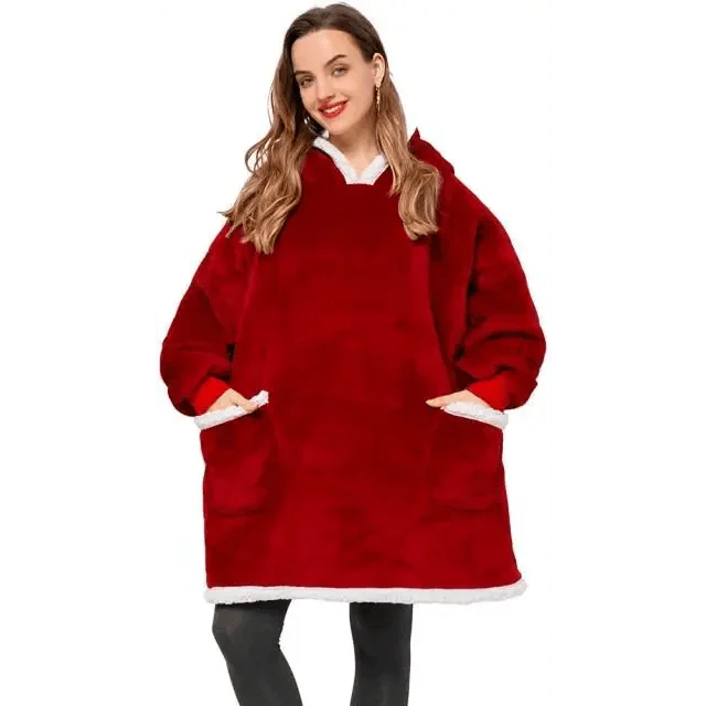 Oversized Wearable Blanket Hoodie