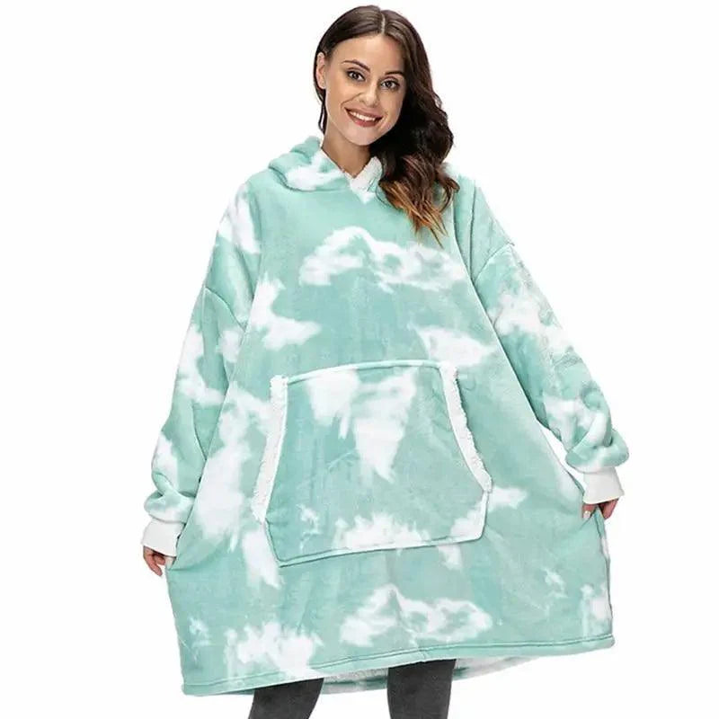 Oversized Wearable Blanket Hoodie