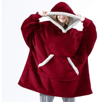 Oversized Wearable Blanket Hoodie