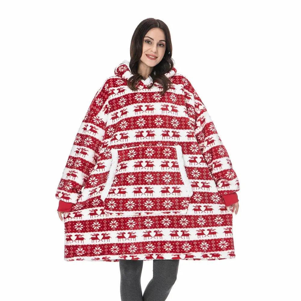 Oversized Wearable Blanket Hoodie