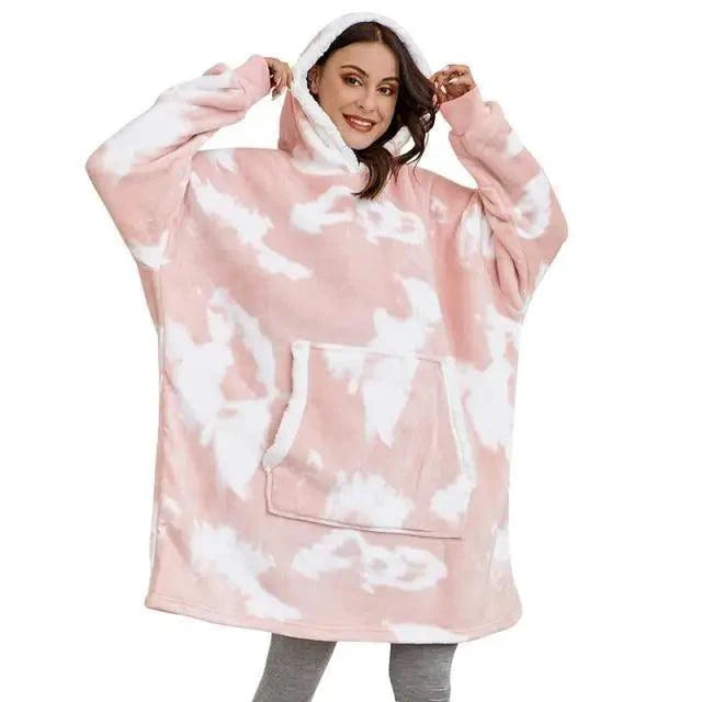 Oversized Wearable Blanket Hoodie