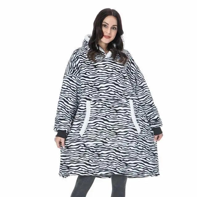 Oversized Wearable Blanket Hoodie