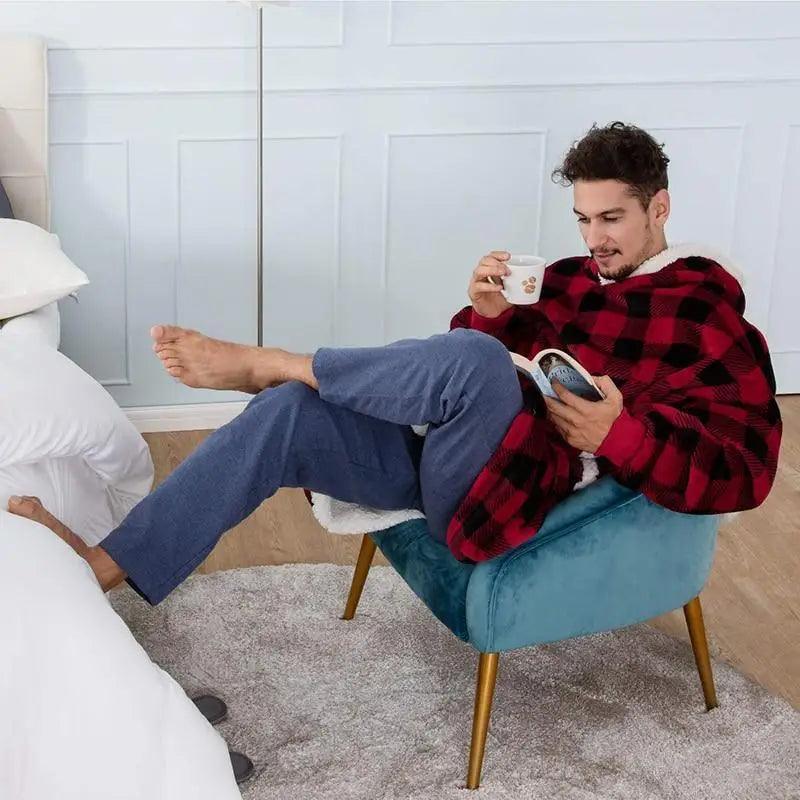 Oversized Wearable Blanket Hoodie