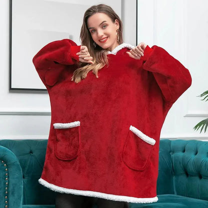 Oversized Wearable Blanket Hoodie