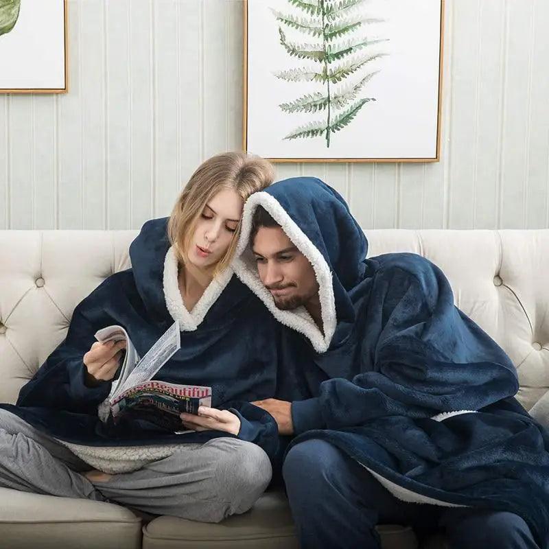 Oversized Wearable Blanket Hoodie