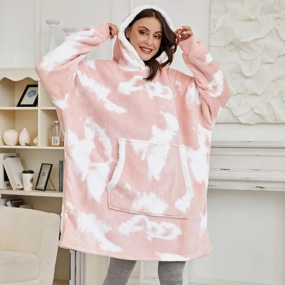 Oversized Wearable Blanket Hoodie