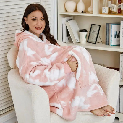 Oversized Wearable Blanket Hoodie