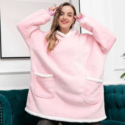 Oversized Wearable Blanket Hoodie