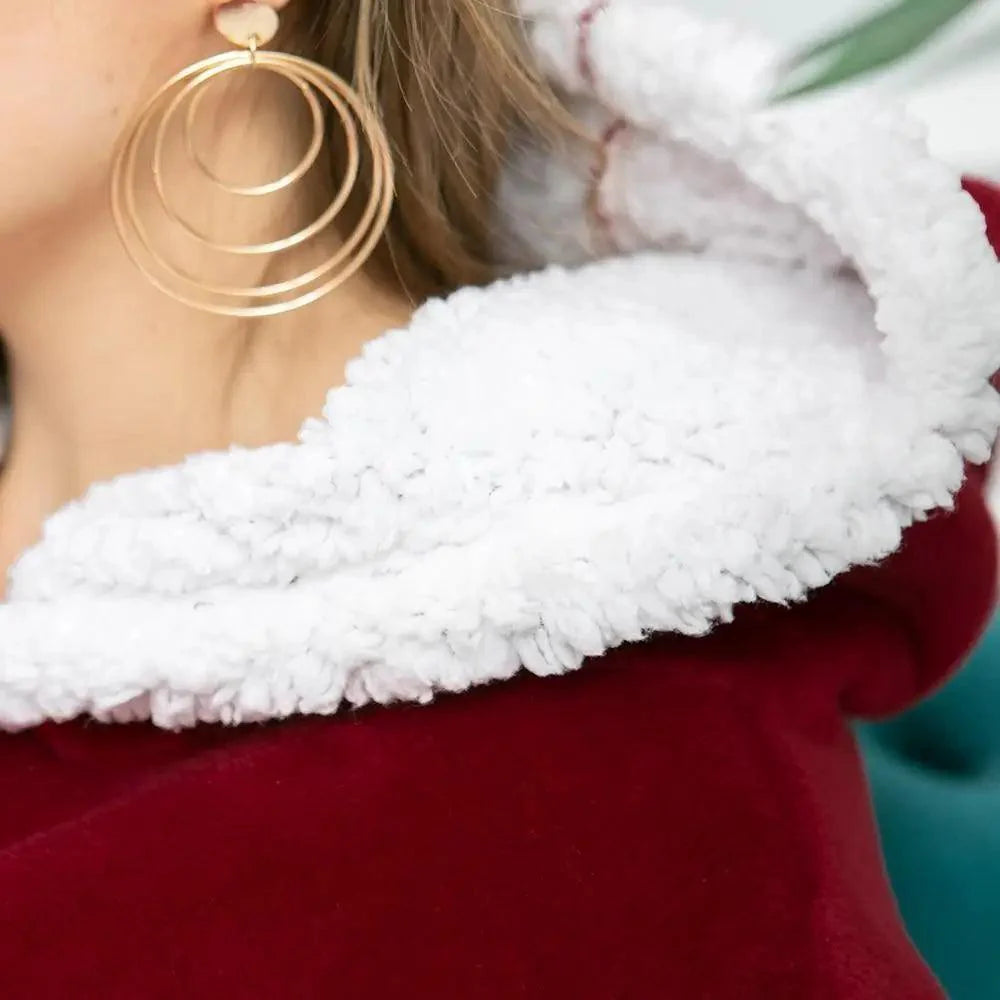 Oversized Wearable Blanket Hoodie
