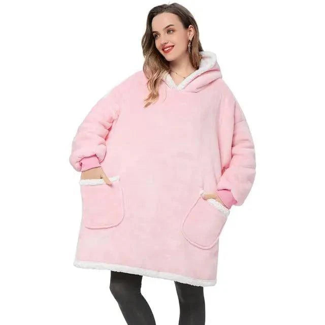 Oversized Wearable Blanket Hoodie