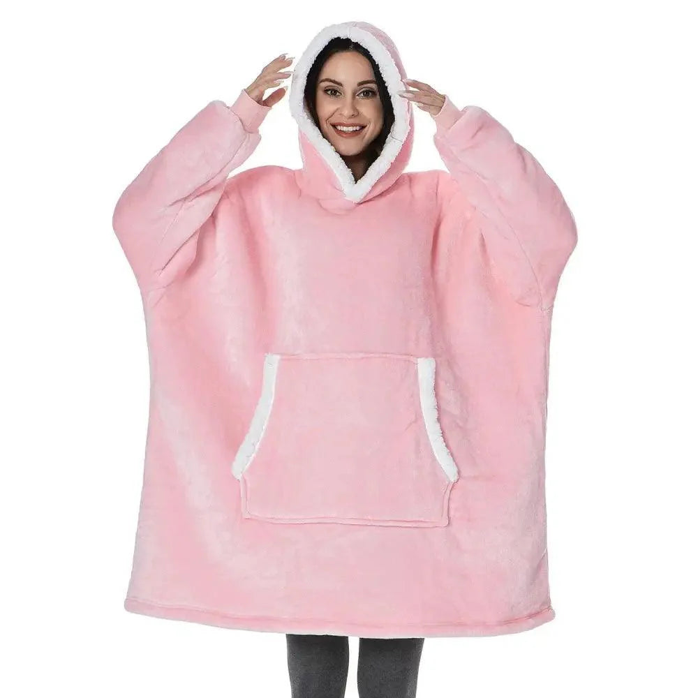 Oversized Wearable Blanket Hoodie